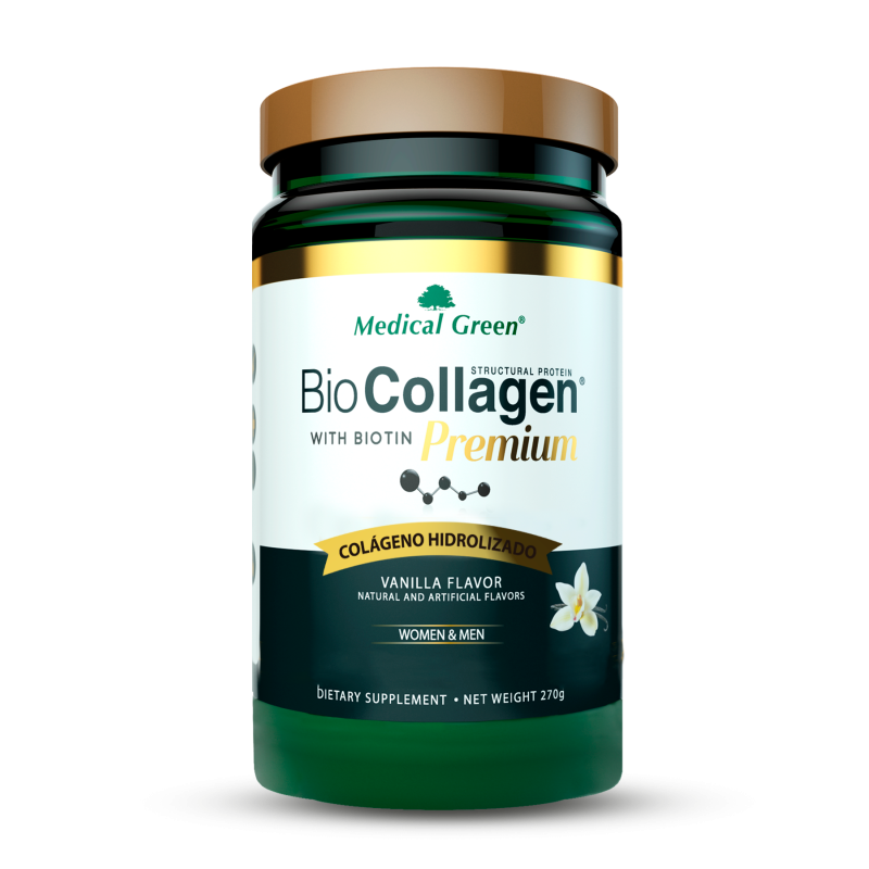 Biocollagen Premium con Biotina y Vitamina C (colágeno hidrolizado)