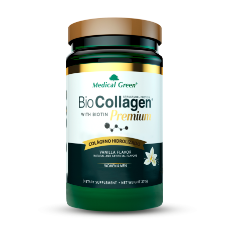 Biocollagen Premium con Biotina y Vitamina C (colágeno hidrolizado)