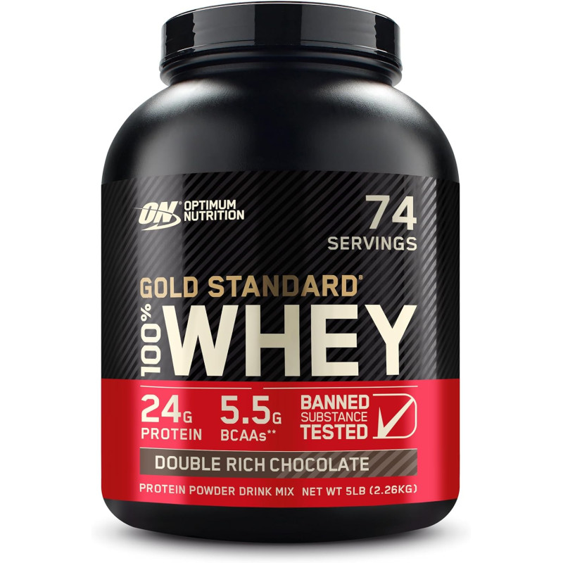 100% Whey Gold Standard x5 libras