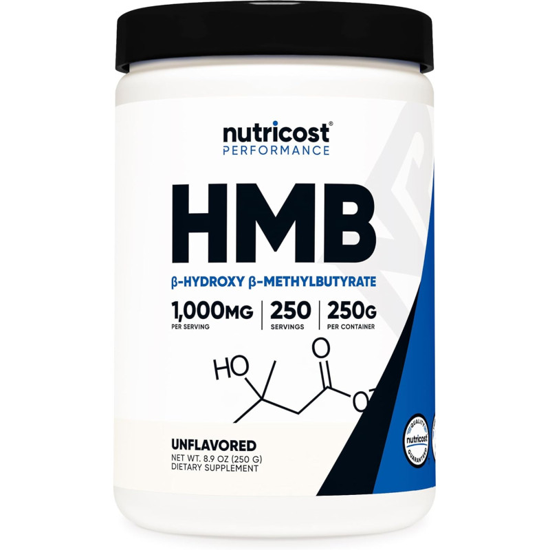 HMB 1000mg x250 servidas + Calcio de Nutricost