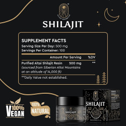 Shilajit x50 gramos ALTAY MUMMIYO