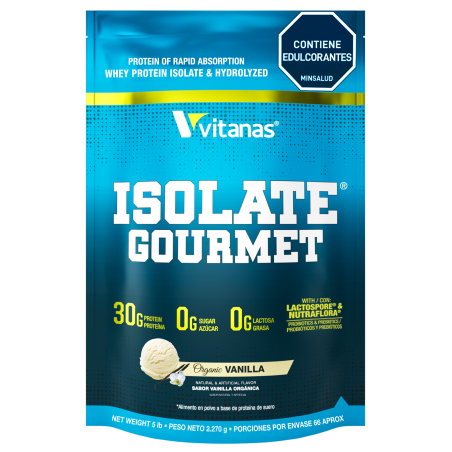 Whey Isolate Gourmet x5 libras