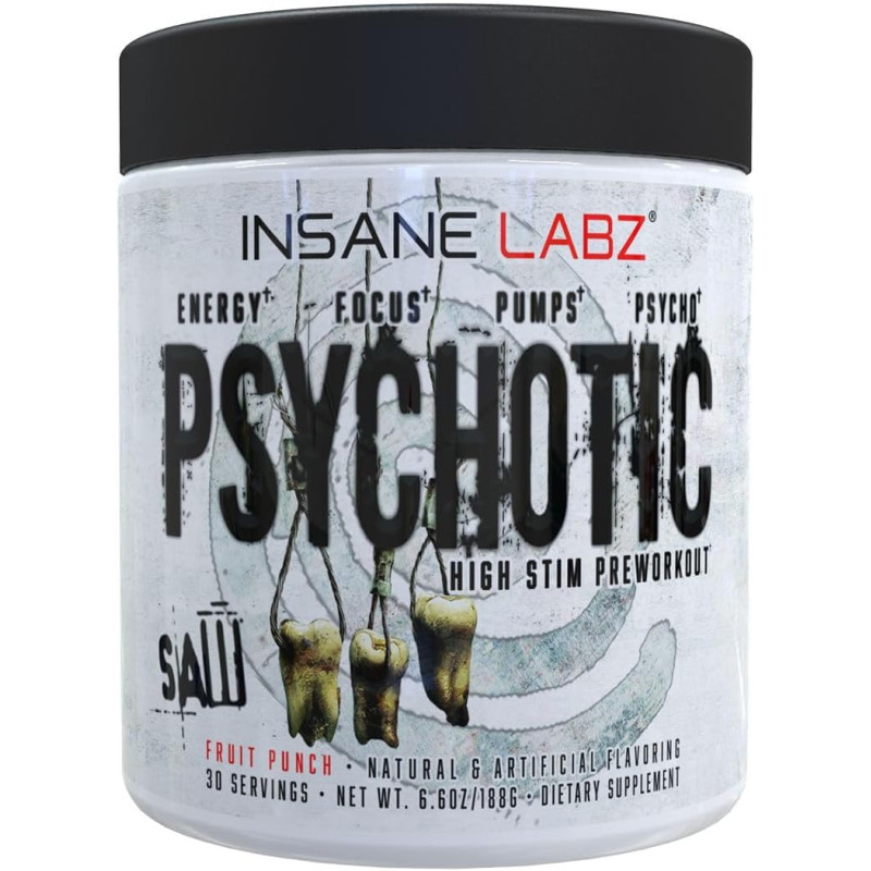 Psychotic SAW x30 servidas Pre-Entreno (Insane Labz)