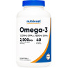 Omega-3 de 2500mg Nutricost x120 softgels