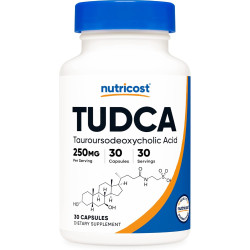 TUDCA 250mg x30 caps. de Nutricost