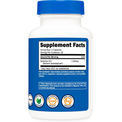 Berberina 1200mg X60 caps. de Nutricost
