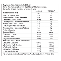 Aminoacidos BCAA - 4M1N0 ELITE de Vitanas x30 servidas