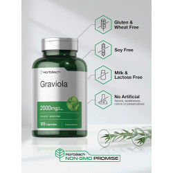 Graviola 2000mg x120caps. Horbäach