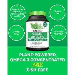 Vegan Omega-3 de 450mg. EPA + DHA