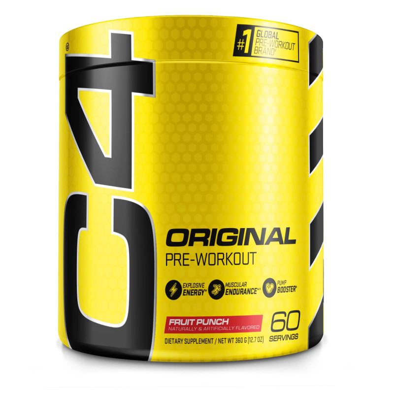 C4 Original Pre-Entreno x60 servidas, Pre-WorkOut