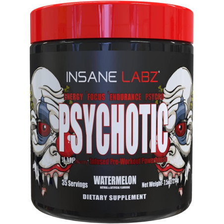 Psychotic Rojo x35 servidas Pre-Entreno (Insane Labz)
