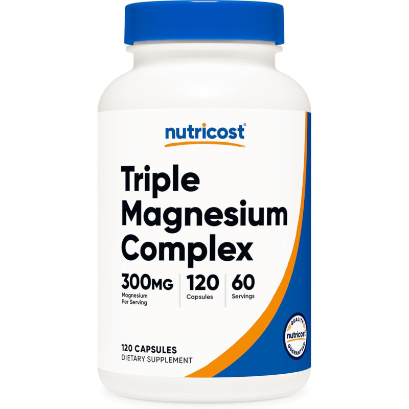 Triple Magnesium Complex 300mg x120 caps.