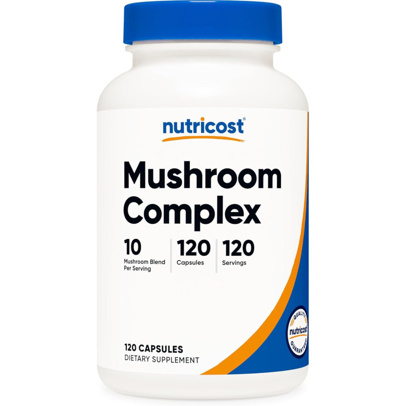 Mushroom Complex x120 caps. (10 mushroom blend)