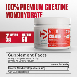 CreaPure x300gr. Dymatize - Creatina Monohidratada Micronizada