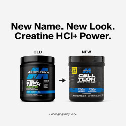 Cell Tech Creactor x120 servidas - Creatina HCL + Free acid Creatine