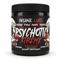 Psychotic Xtreme x30 servidas Pre-Entreno (Insane Labz)