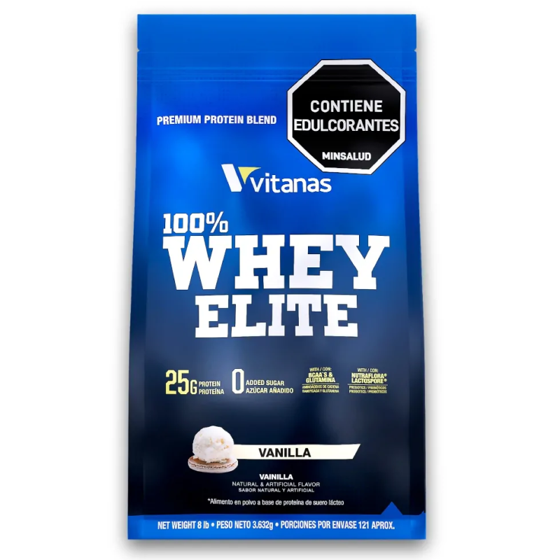 100% Whey Elite x8 libras