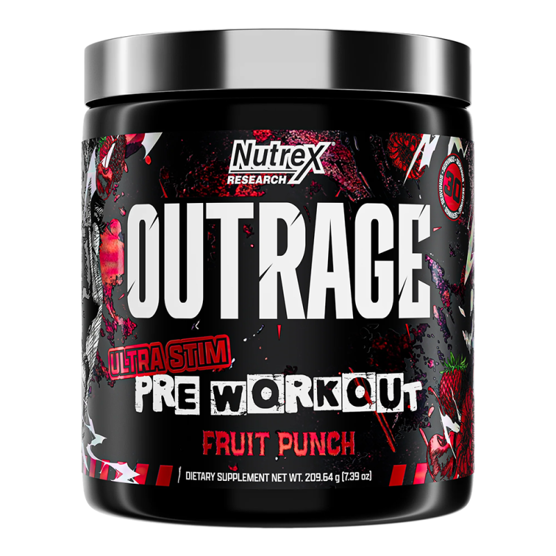 OutRage Pre-Entreno x30 serv. de Nutrex