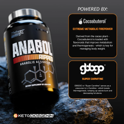 Anabol Ripped 60 caps. liq. de Nutrex ABOL