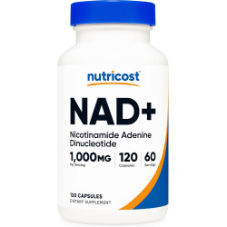 NAD+ 1000mg de 120 capsulas