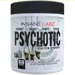 Psychotic SAW x60 servidas Pre-Entreno (Insane Labz)