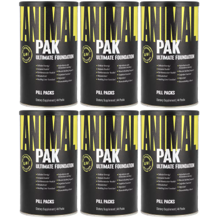 (6 unidades) Animal Pak x44 sobres