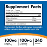 Cafeína con L-Teanina 100mg  X240 caps. Caffeine with L-Theanine