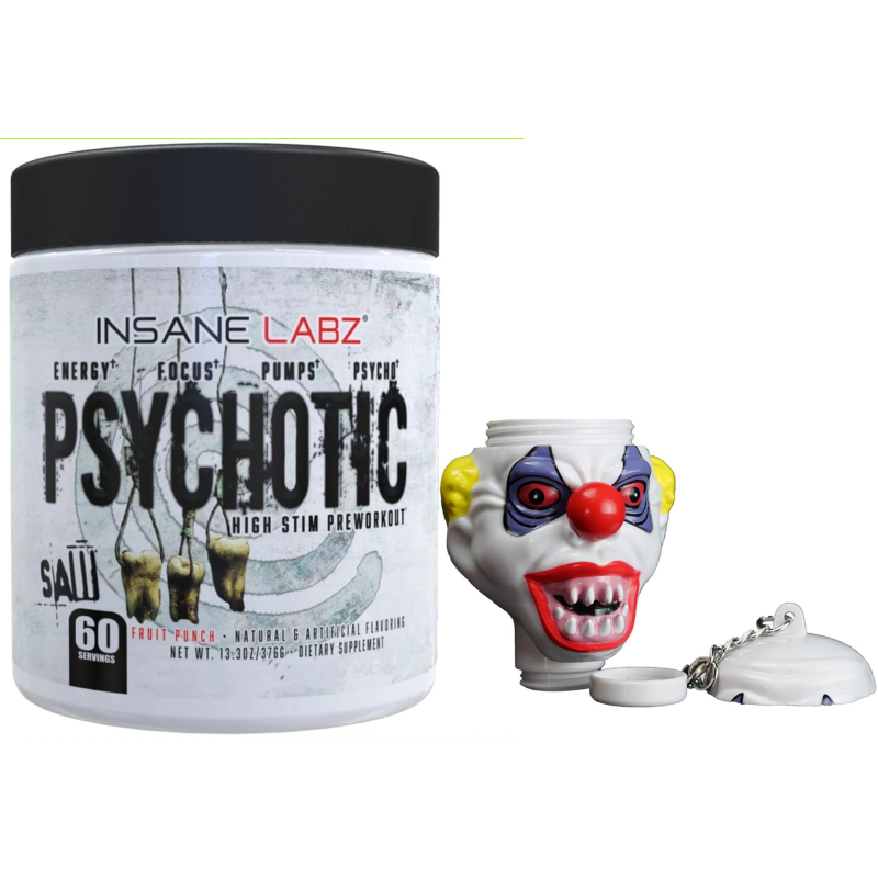 Psychotic SAW x60 servidas Pre-Entreno (Insane Labz)