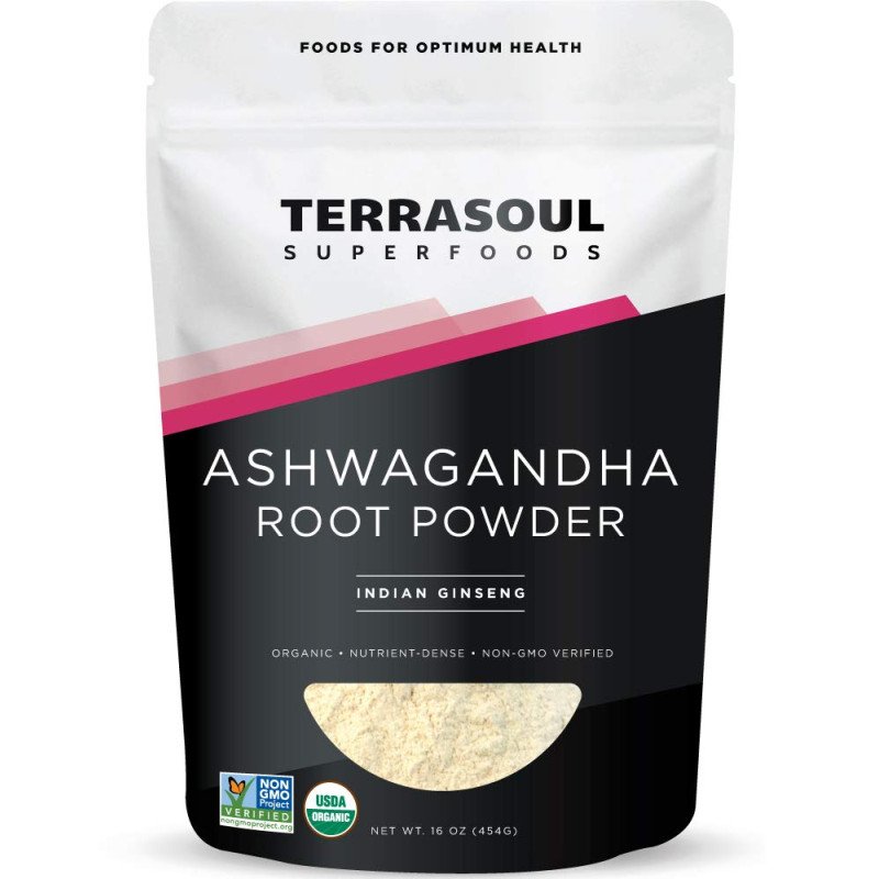 Ashwagandha En Polvo orgánica x454 gramos