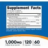 Tongkat Ali 1000mg + Tribulus x120 caps. Nutricost