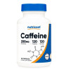 Cafeína 200 mg - 120 capsulas Nutricost