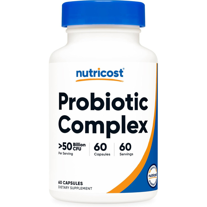 Probioticos 50 Billones x60 capsulas de Nutricost